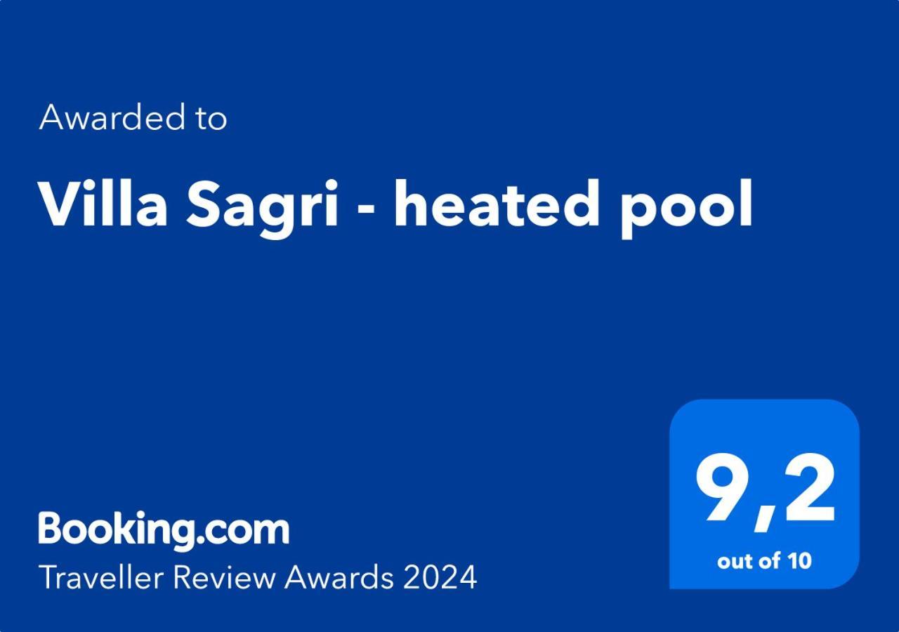 Villa Sagri - Heated Pool Zagrici Ngoại thất bức ảnh